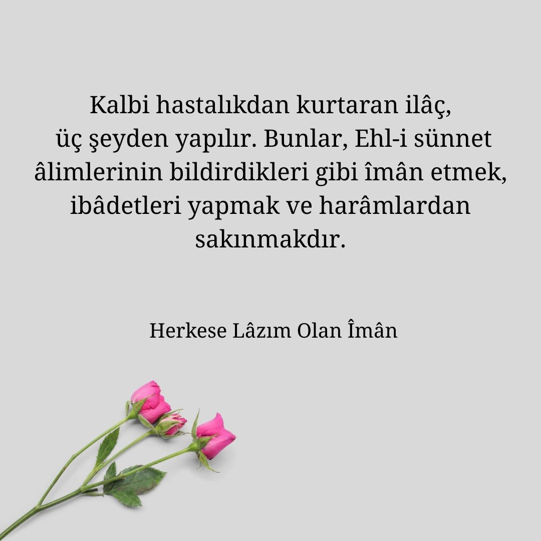 Herkese Lâzım Olan Îman (1)